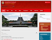 Tablet Screenshot of inspektorat.grobogan.go.id